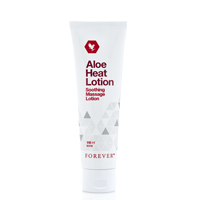 L’Aloe Heat Lotion contient des principes actifs chauffants et est idéale pour masser les muscles sensibles et fatigués