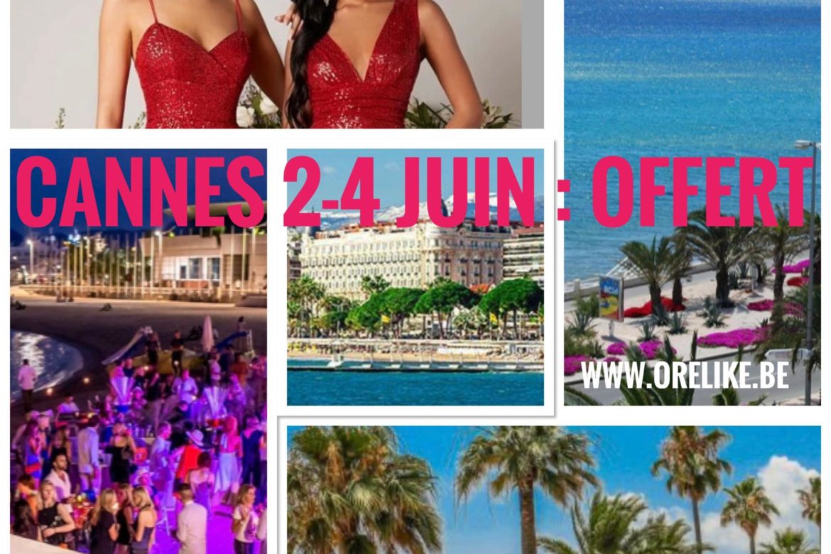 🏝Partir à Cannes du 2 au 4 juin🏔 avec la personne de ton choix, tout ça offert ! 🍀Oui, c’est possible !!! Et pour une fois, ce n’est pas seulement accessible aux Managers!!! 😱Non, nous sommes tous sur le même piédestal!!! Donc, oui, toi qui me suis et me lis peut-être depuis 3 ans ou depuis 3 jours lol 😂 tu peux venir avec nous! 👌 Je t’y aide, comme j’aide mes équipes à réussir depuis déjà maintenant 3 ans ! 🚀Évidemment, c’est un challenge d’équipe, il y a des actions à mettre en place pour y arriver et je t’invite à me contacter en MP afin d’en savoir plus! 🥳 Et si tu préfères attendre, je fais un live ce mardi 7 février 20h afin de tout expliquer !!!! Demande-moi le lien 🤗 0032 495 76 48 92 - orelike.be