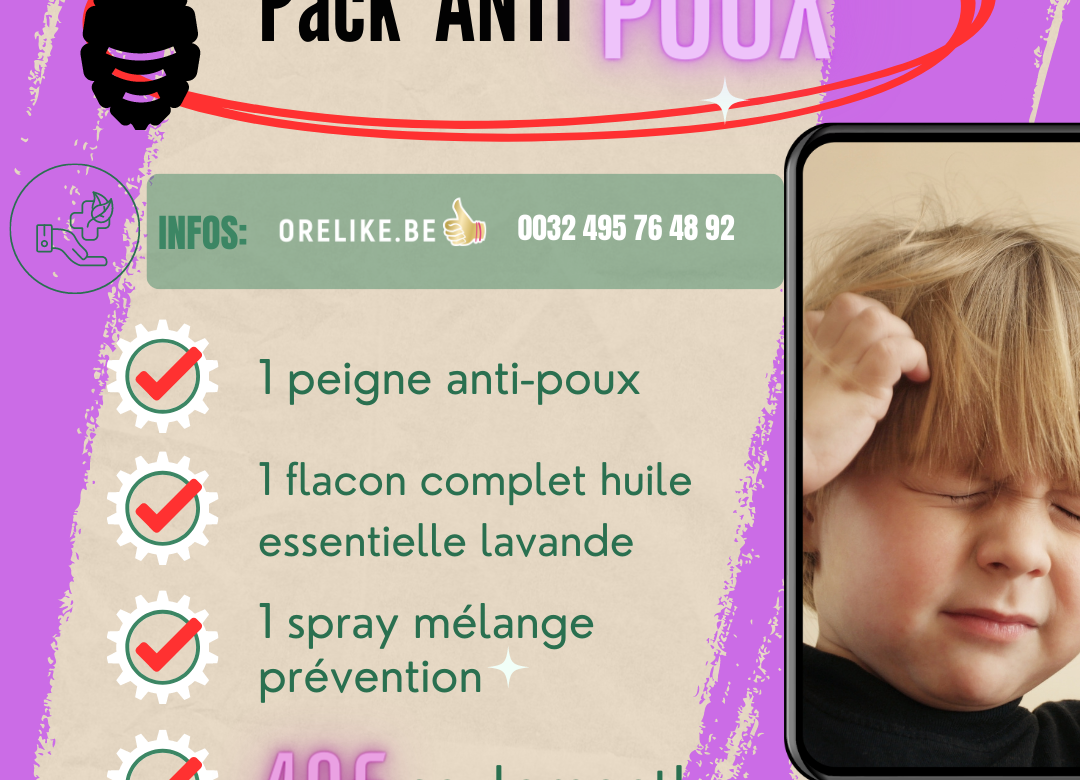Pack anti-poux pour la rentrée scolaire!